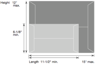 Valid Large Envelope Dimensions